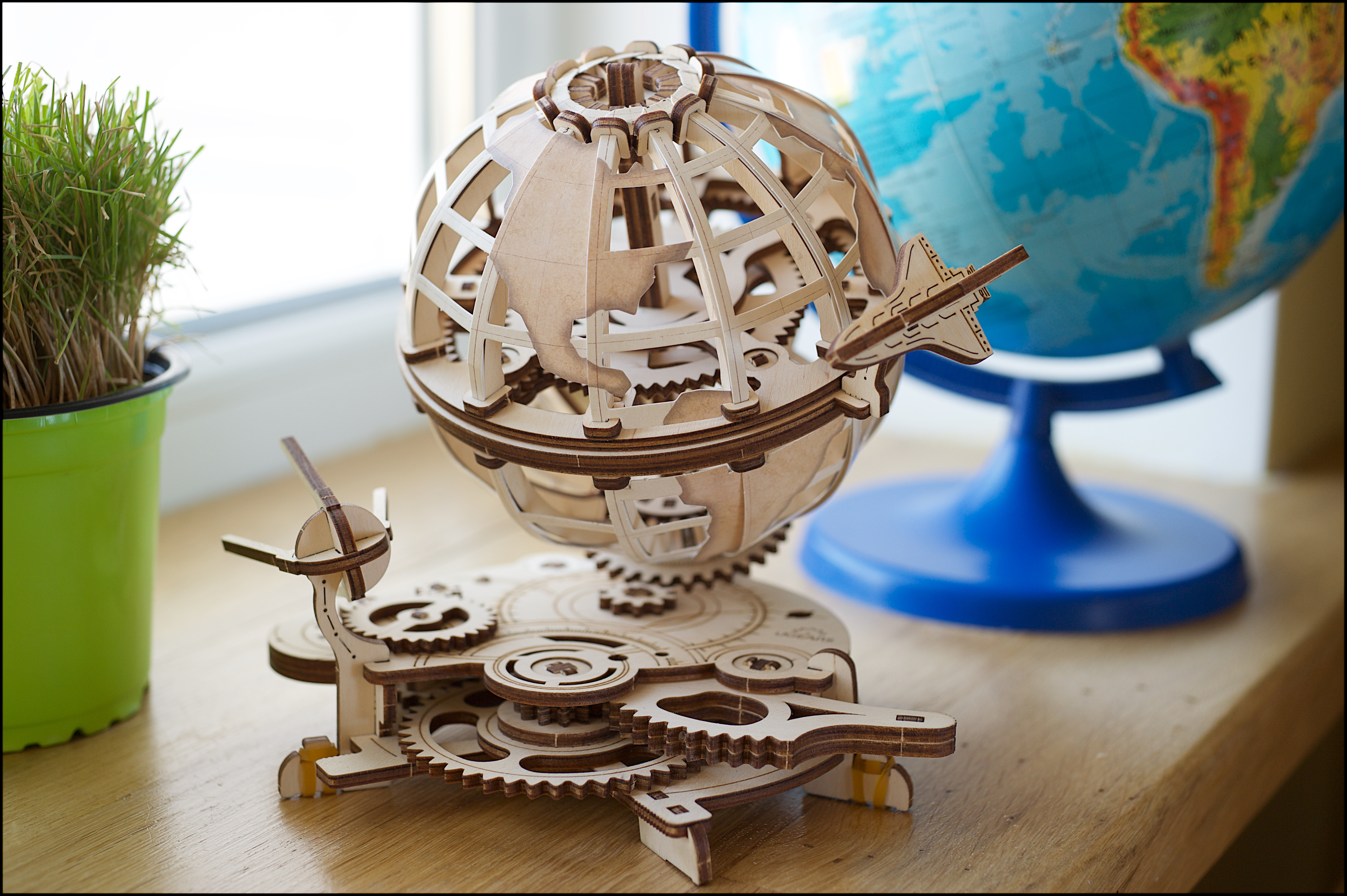 Amazon.com: UGEARS Globe 3D Wooden Puzzles for Adults - Wooden